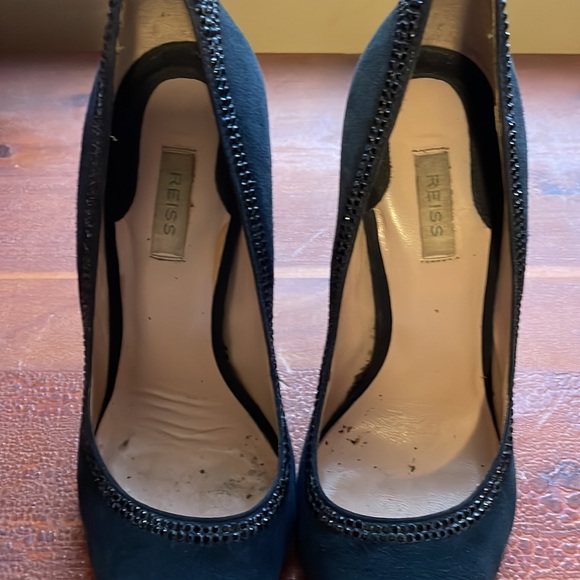 Reiss black heels. Size 38(7.5-8) - Picture 2 of 5
